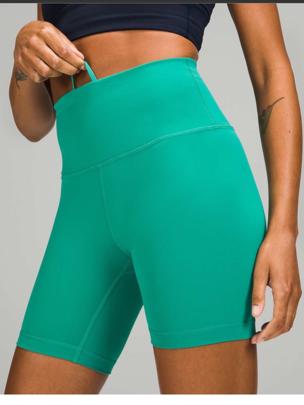 Lululemon Wunder Train High-Rise Short 6" - 
Maldives Green - Size Women’s 6